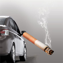 pas de mégot de cigarette