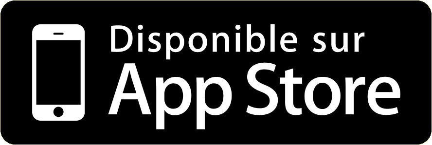 Application disponible sur AppStore