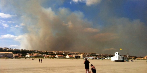 Incendie Narbonne Fleury