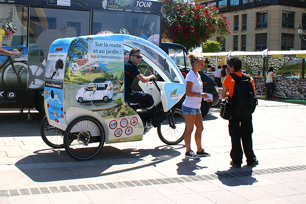 Tournée Cyclopolitain prévention incendie