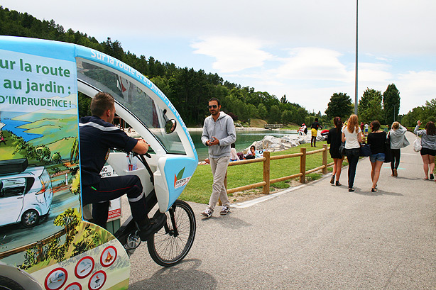 Tournée Cyclopolitain prévention incendie