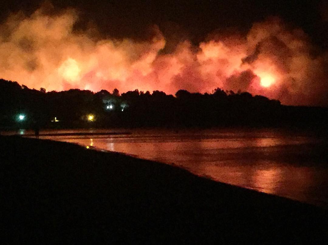 Incendie à Bormes-Les-Mimosas, dans le Var